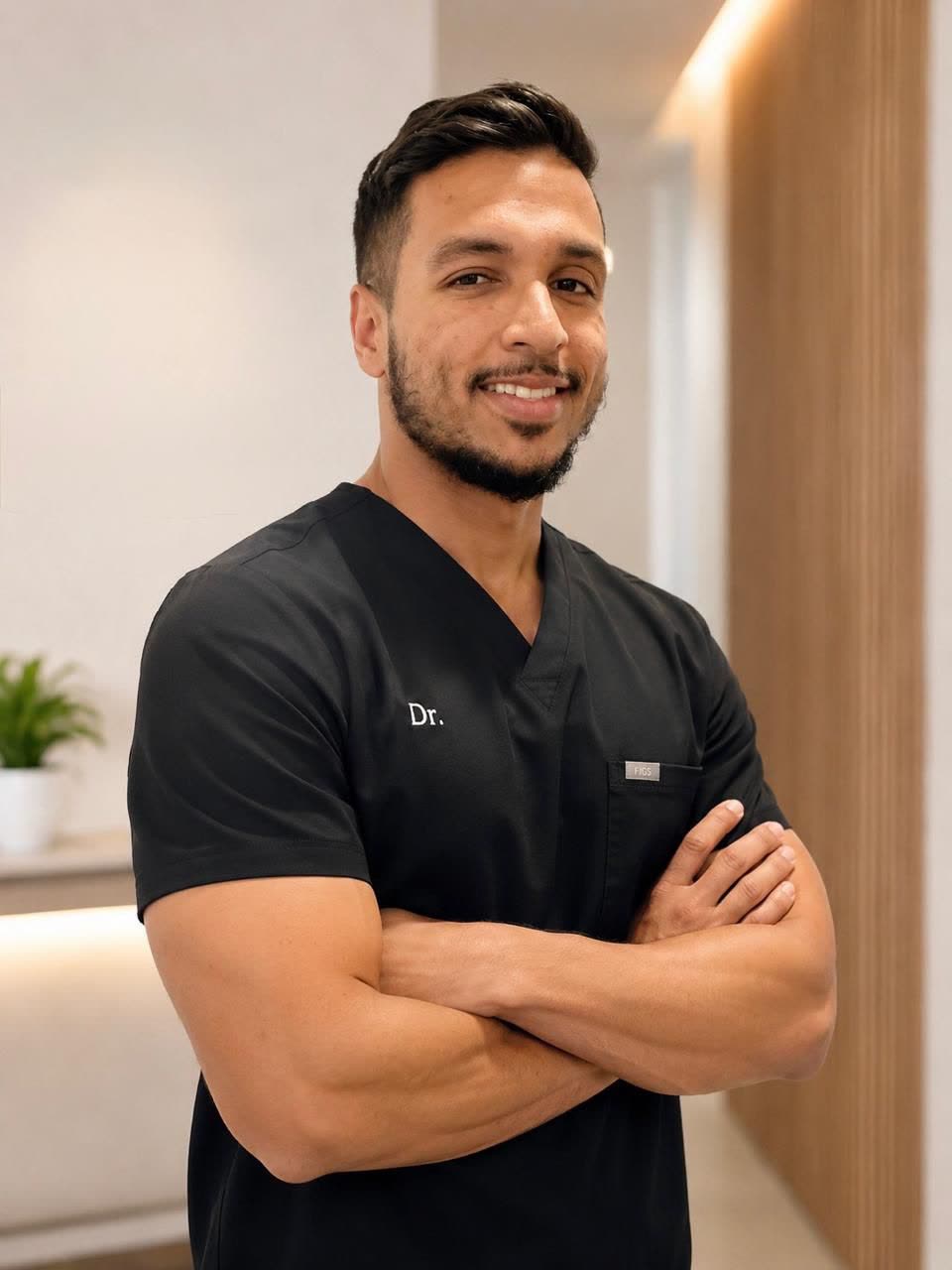 Portrait of Dr. Gérard Leonide at St Jean Dental Care